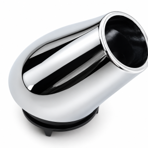 Chrome Oval Salon Holder